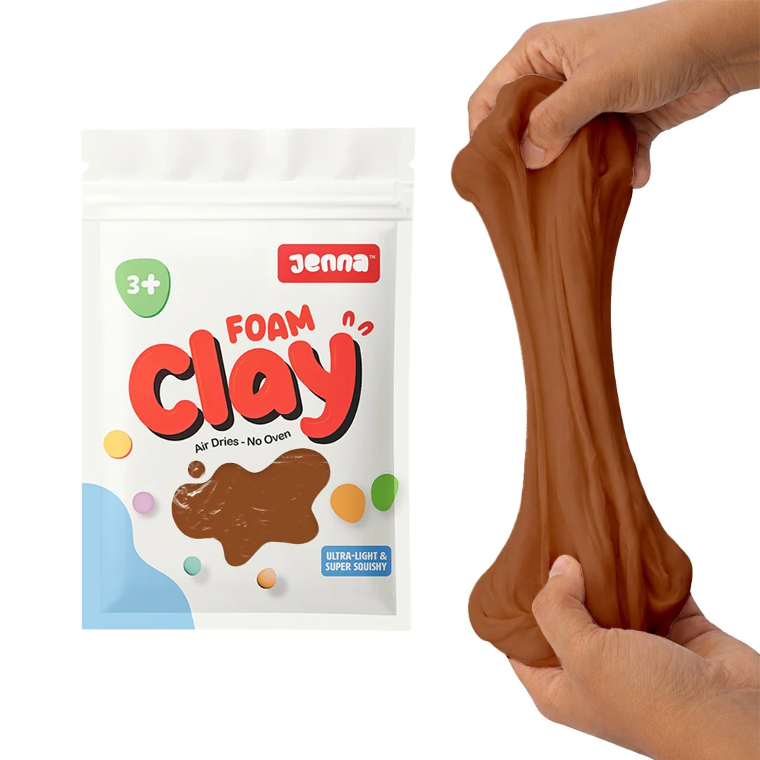 Jenna Foam Clay (100g) , Soft, Air-Drying Modeling Clay for Kids & Crafters, Non-Sticky, Easy to Mold, Ideal for DIY - Image 12